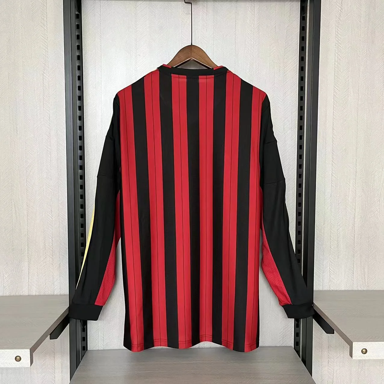 AC Milan Titular 2013-14 Retro Manga Larga, foto 2