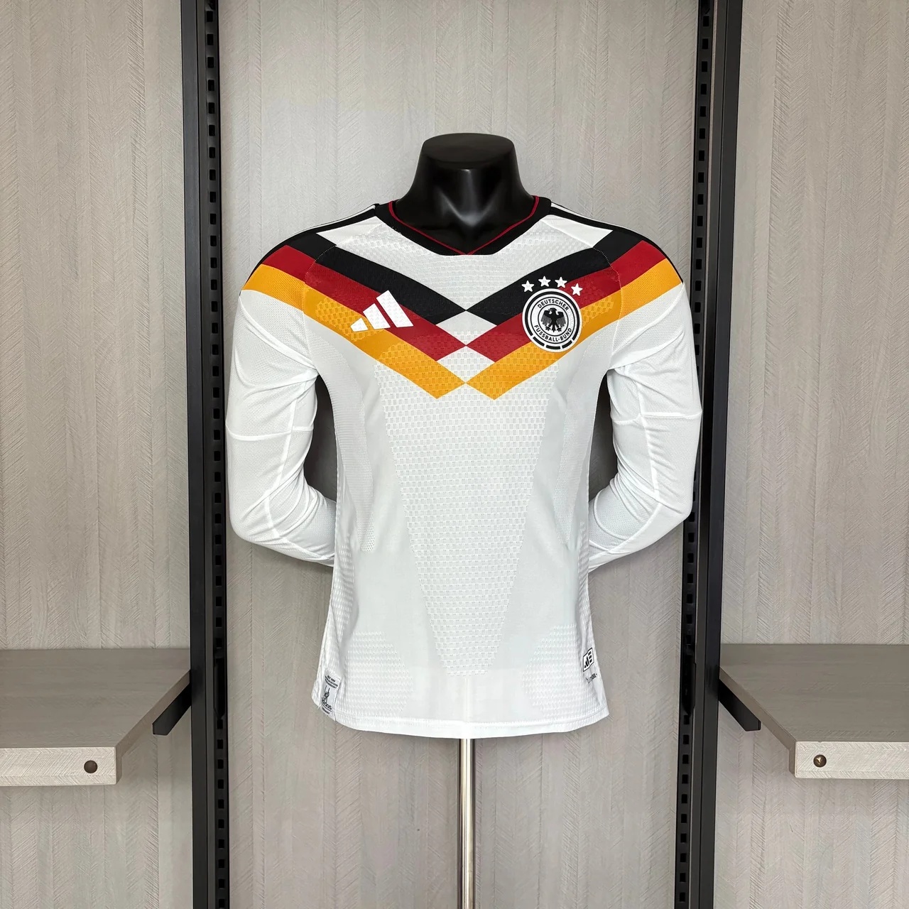 Alemania Titular 2026 Versión Jugador Manga Larga, foto 1