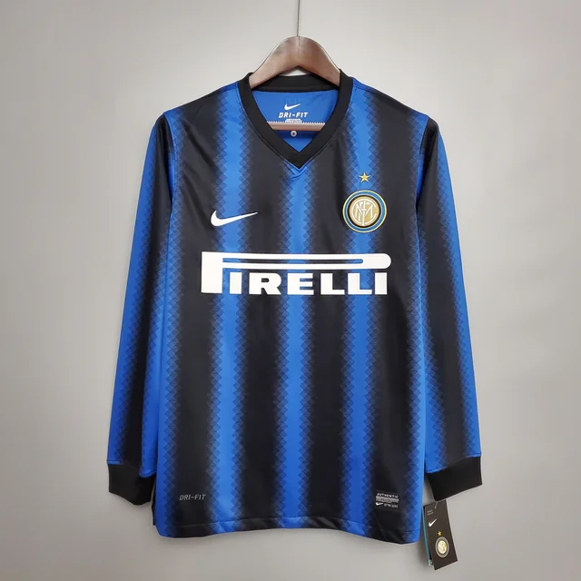 Inter de Milán Titular 2010-11 Retro Manga Larga