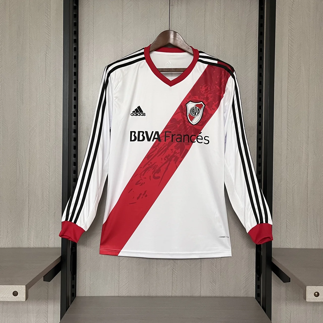 River Plate Titular 2013-14 Retro Manga Larga, foto 1